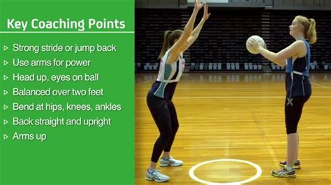 Netball Defending Skills - YouTube