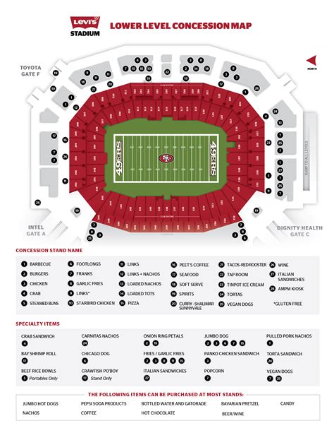 Concessions - Levi's® Stadium