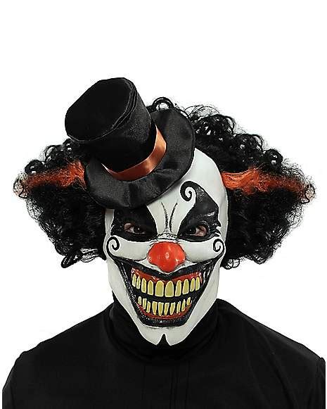 Top Hat Clown Full Mask - Spirithalloween.com