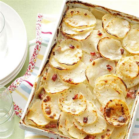 Scalloped Potatoes with Ham Recipe | Taste of Home