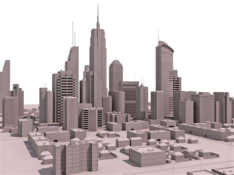 Modern City - 3D Model by 3D Horse