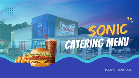 All Sonic Drive In Menus with Prices & Calories