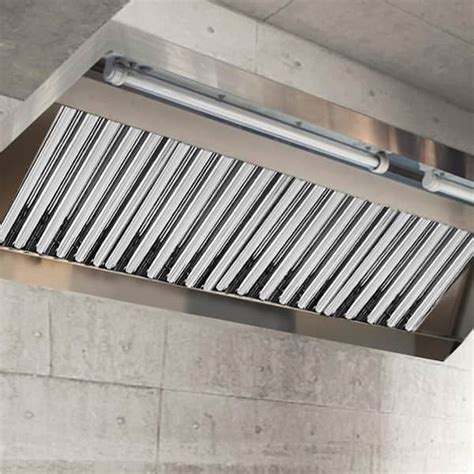 VEVOR Hood Filters 6 Packs 19.5 in. W x 24.5 in. H Commercial Hood Filters 430 Stainless Steel 4 ...