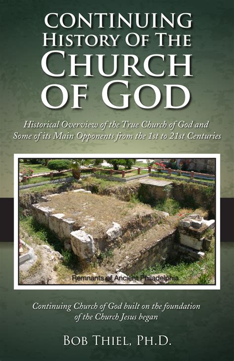 Announcing Church of God History booklet - Church of God News