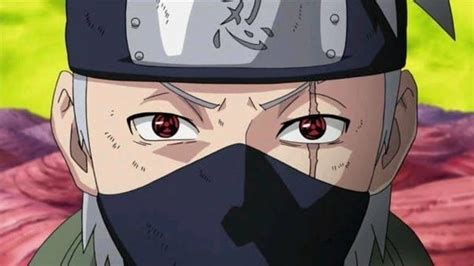 Kakashi Sharingan Both Eyes ~ Sharingan Obito Naruto Powerful Most Kakashi Mangekyou Double ...