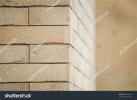 Brick Wall Corner Stock Photo (Edit Now) 593881913