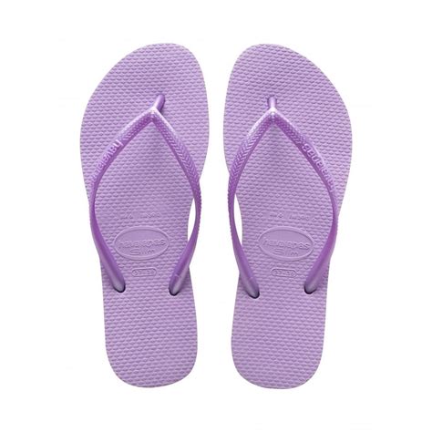 Havaianas - Havaianas Slim Womens Flip Flop Soft Lilac Sandals 7-8 US/37-38 EU - Walmart.com ...