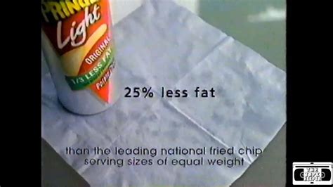 Pringles Light Commercial - 1997 - YouTube