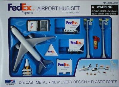 FEDEX Airport Playset | Diecast toy, Farm toys, Model airplanes