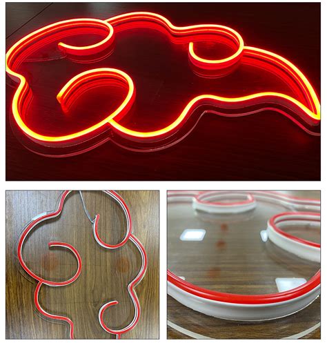 Custom Red Cloud LED Neon Sign