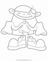 Numbuh Three 1 Coloring Page For Kids  Free Codename Next Door sketch template