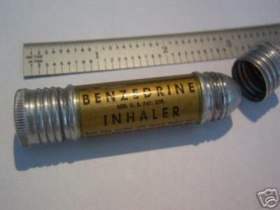 Benzedrine Nasal Inhaler from 1940's | #17363218