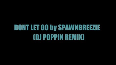 Don't let go remix - Spawnbreezie - DJ POPPIN - YouTube