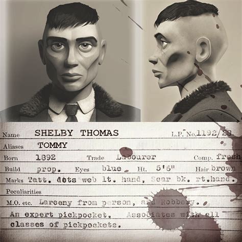 Thomas Shelby (3D Fan Art) on Behance