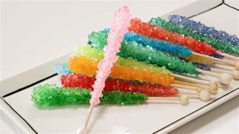 Rock Candy Crystal Sticks, science experiment for children