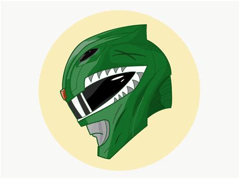 Green Ranger Helmet by Jesus Estrada on Dribbble