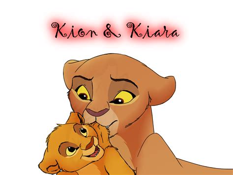 Kiara and Kion by Rethza on DeviantArt