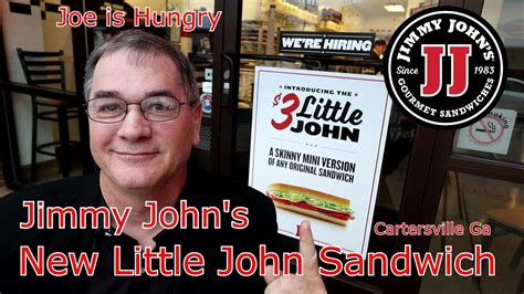 Jimmy John's Little John | Jimmy Johns little John | Joe is Hungry - YouTube