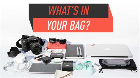 What's in your bag, Verge Readers? - The Verge