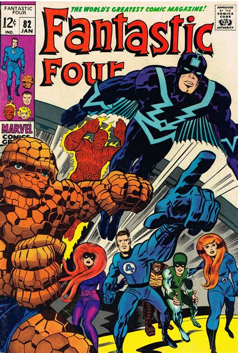 Cap'n's Comics: Fantastic Four Cover #82 by Jack Kirby