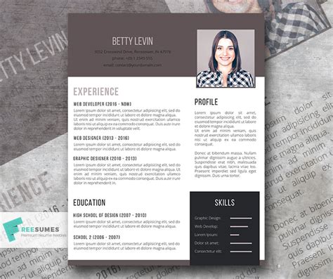 The Personal Branding - Creative Resume Template - Freesumes