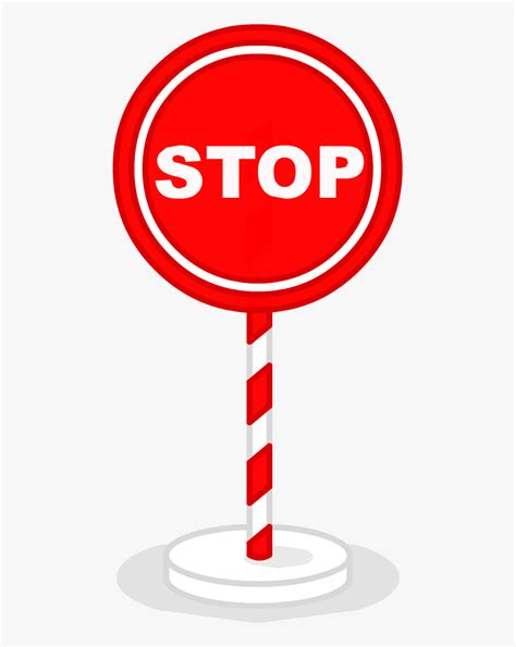 Traffic Signs Clip Art , Png Download - Cartoon Stop Sign Png, Transparent Png - kindpng