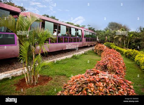 Toy train in a park, Kailasagiri Park, Vishakhapatnam, Andhra Pradesh, India Stock Photo - Alamy