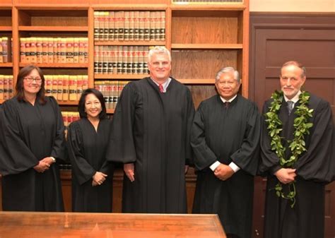 Hawaii Supreme Court Associate Justice Nominees Announced