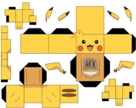 Pokemon Pack Paper Toy | Free Printable Papercraft Templates