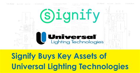 Signify Buys Key Assets of Universal Lighting Technologies