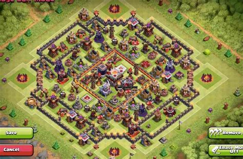 Clash of Clans Base Design th11 - Strategy Clash of Clans COC