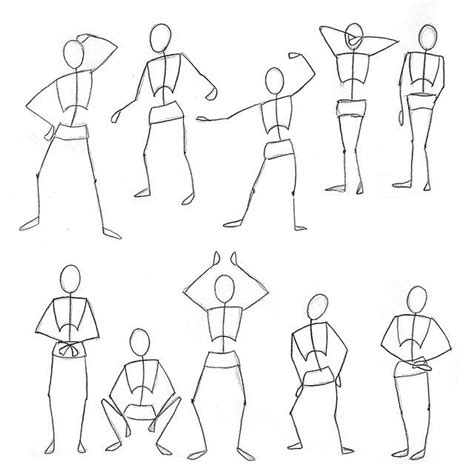 10 Stick Figure Drawings | Stick figure drawing, Human figure sketches, Figure drawing