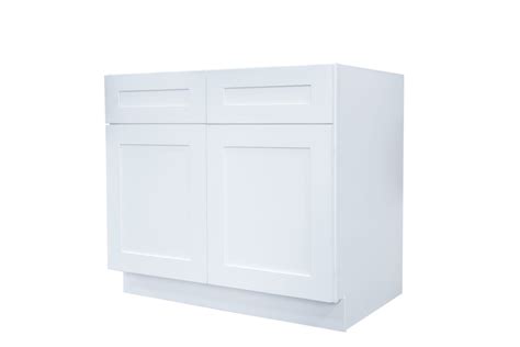 Sink Base Cabinet - ELEGANT WHITE - Cabinet Deals