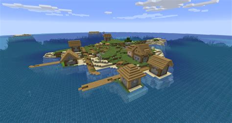 Island Village in 1.14 : r/Minecraft