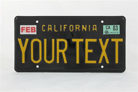 Personalized Fun American California Novelty License Plate Do not Disturb Home Décor Plaques ...