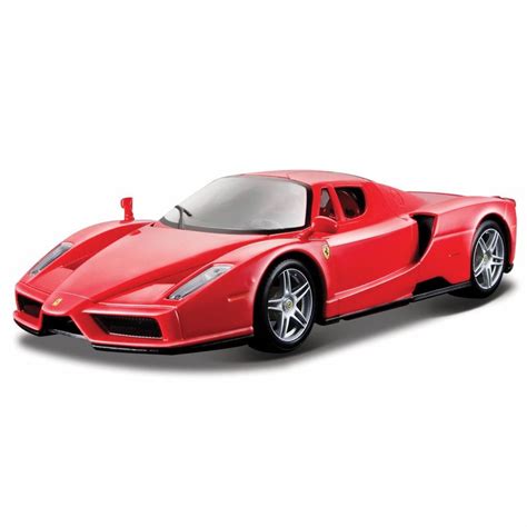 Enzo Ferrari, Red - Bburago 26006 - 1/24 scale Diecast Model Toy Car ...