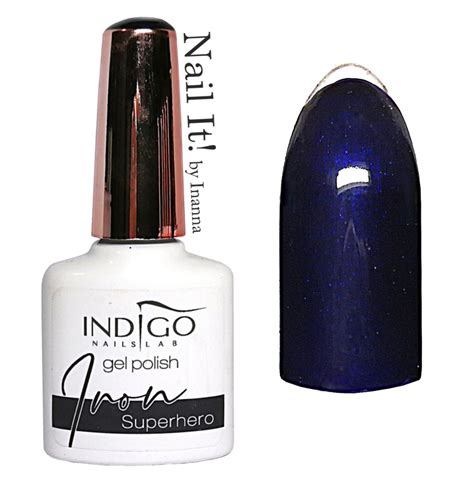 COMPARISON - Indigo Nails dark blue gel polishes (Billionaire, Superhero, Black Madonna ...