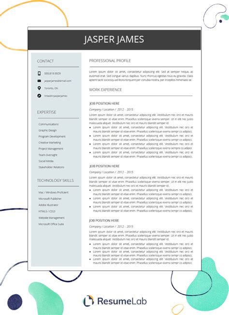 20+ Free Google Docs Resume Templates (To Download)