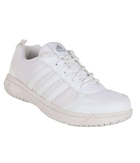 Adidas White Sport Shoes For Kids Price in India- Buy Adidas White ...