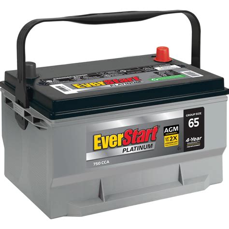 EverStart Platinum BOXED AGM Battery, Group Size H7 12V, 850 CCA ...