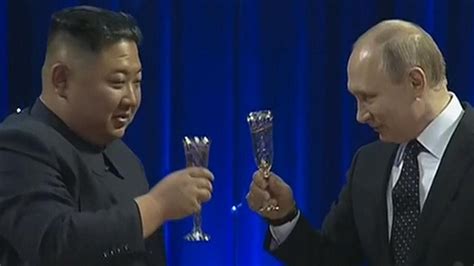 Vladimir Putin and Kim Jong Un exchange letters suggesting the pair form closer ties against ...