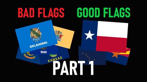 Ranking the US State Flags | Part 1 of 2 - YouTube