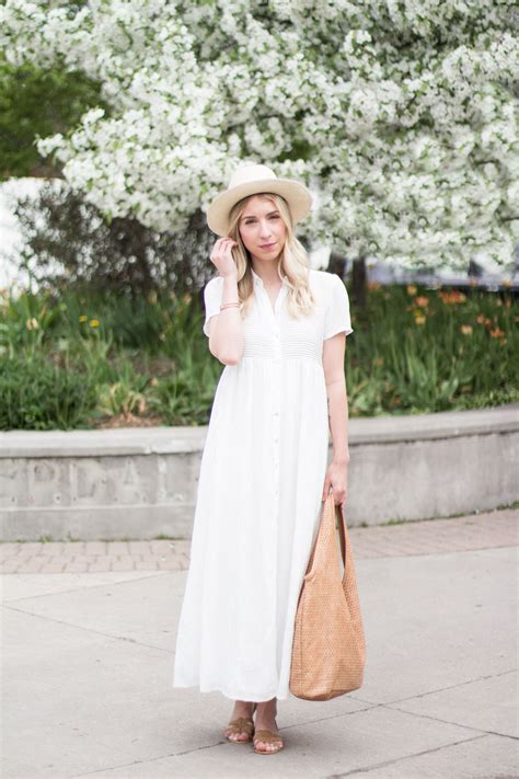 Little White Dress | The Blondielocks | Life + Style