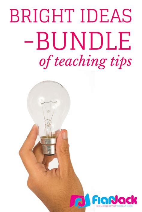 Bright Ideas Bundle of Teaching Tips!