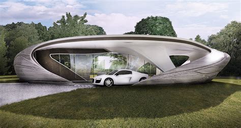 The World’s First Freeform 3D-Printed House Makes the Jetsons Look ...