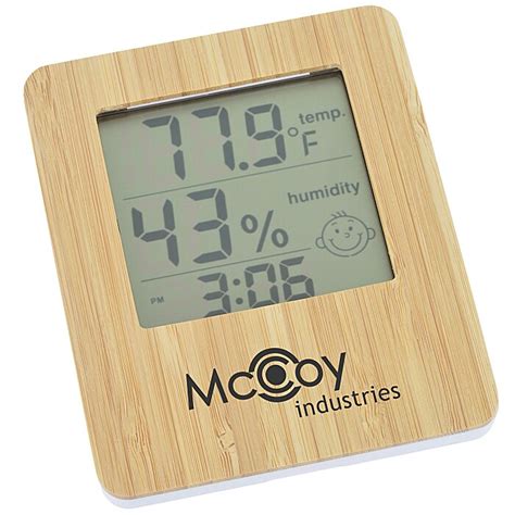 Indoor Weather Station Clock 164097 : 4imprint.com