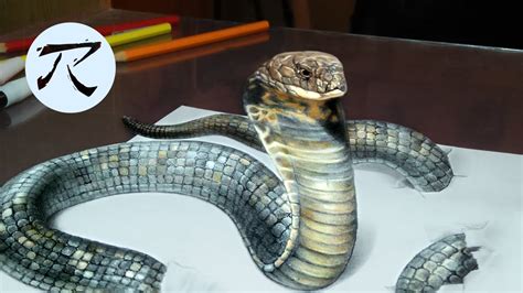 Cobra Snake Drawings Realistic