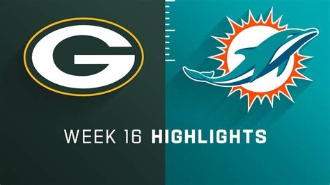 Green Bay Packers vs. Miami Dolphins highlights | Week 16