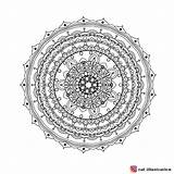 Mandala Free coloring Page 14 sketch template