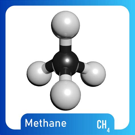 Methane 3D Model CH4 free 3D model | CGTrader